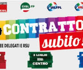 Cgil Cisl Uil per il contratto subito